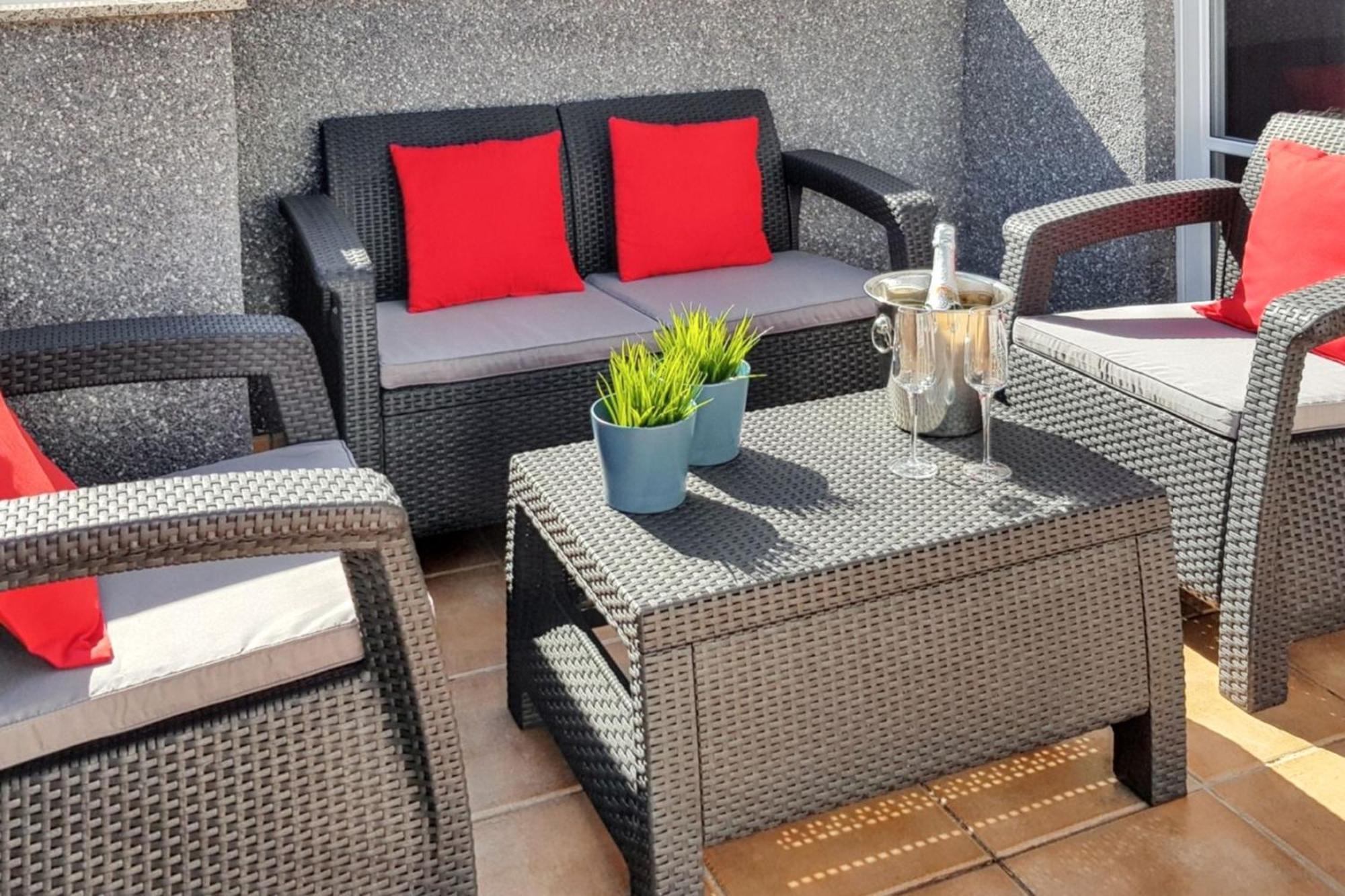 Bright Apartment In Puerto De Santiago 65 M² Terrace Extérieur photo
